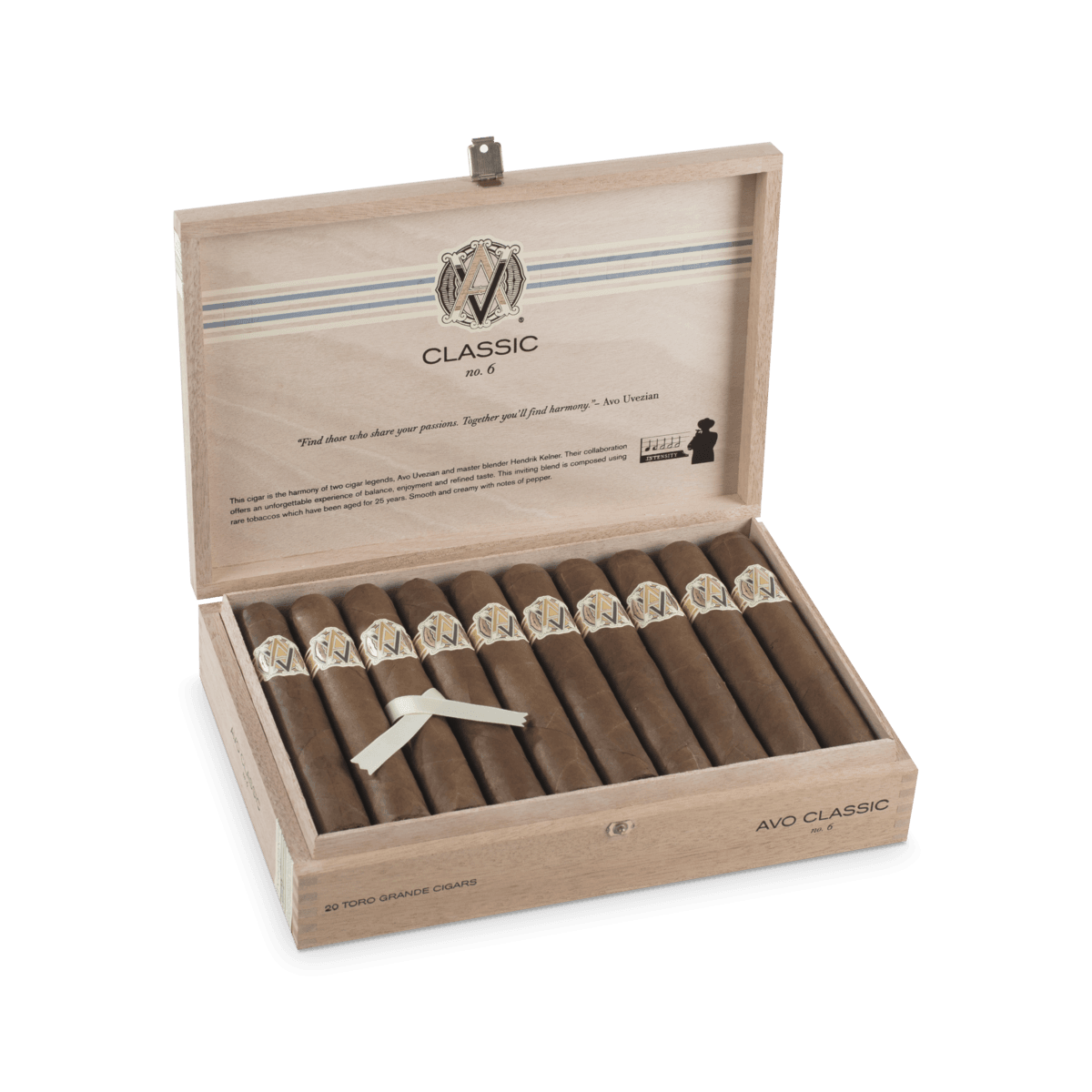 no tobacco cigars Griffin's No. 300 Avo Classic No. 6 |