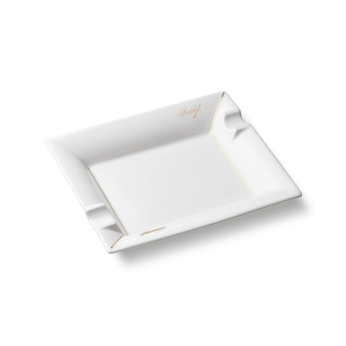 Davidoff Porcelain Ashtray Classic White | Davidoff Cigars Davidoff Porcelain Ashtray Classic White | Davidoff Cigars
